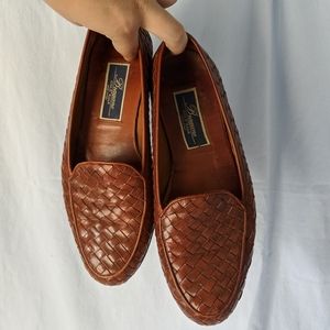 Vintage Woven Cole Haan Loafers